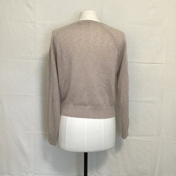 Brodie Fine Cashmere Crew Neck Sweater Size S - Picture 4 of 9
